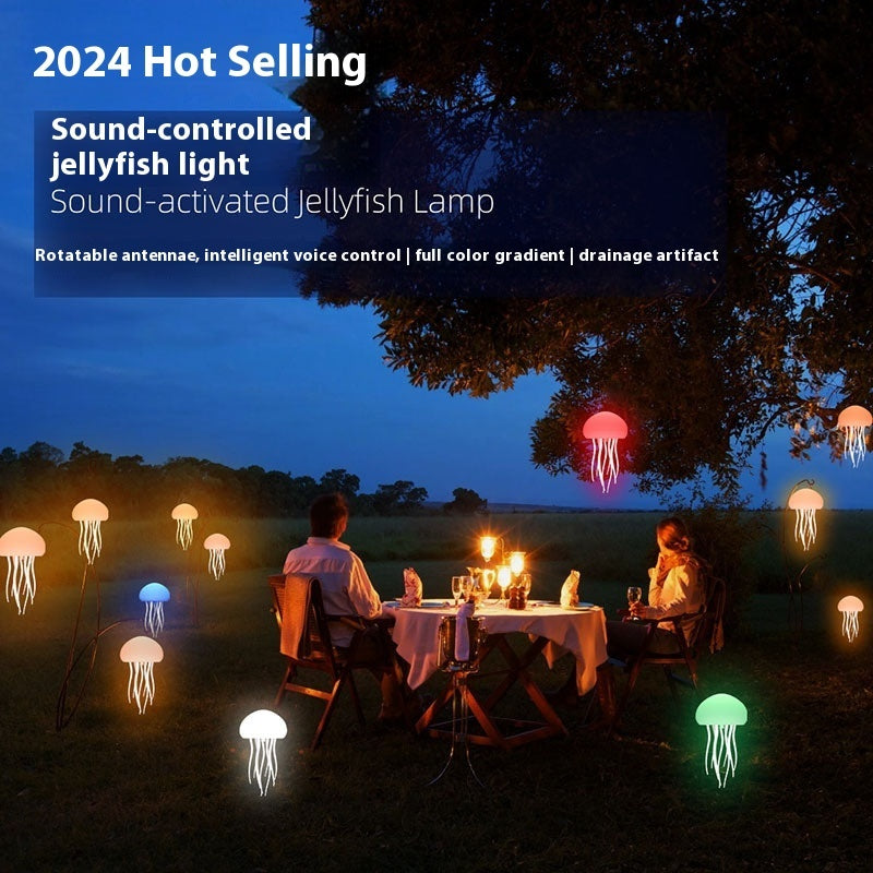 LED Jellyfish Mood Lamp - Smart Night Light