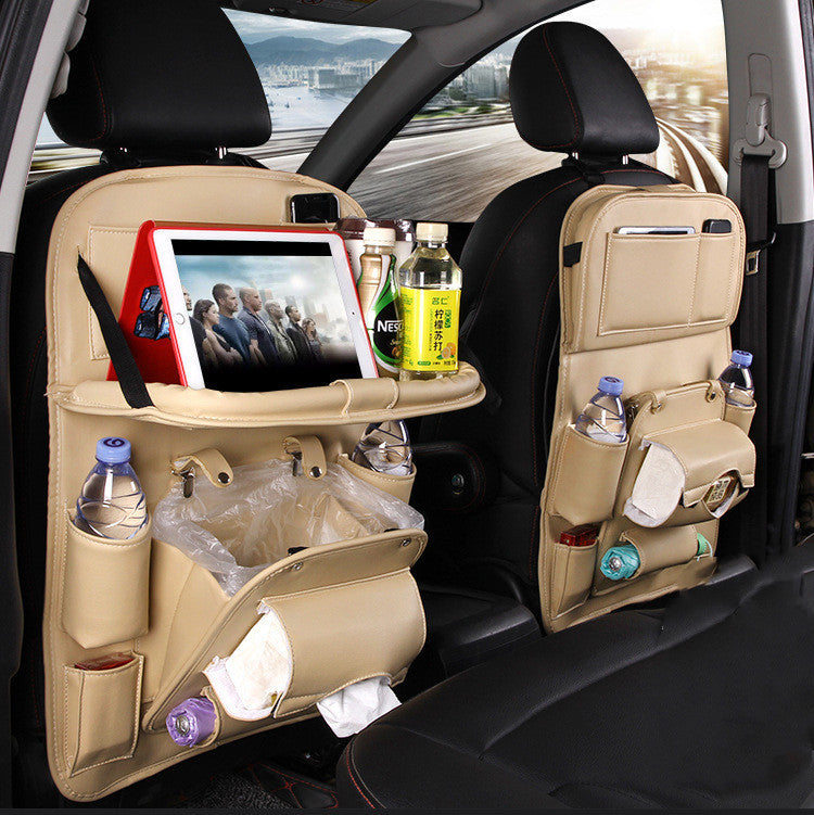 LuxeRide™ Multifunction Car Seat Organizer
