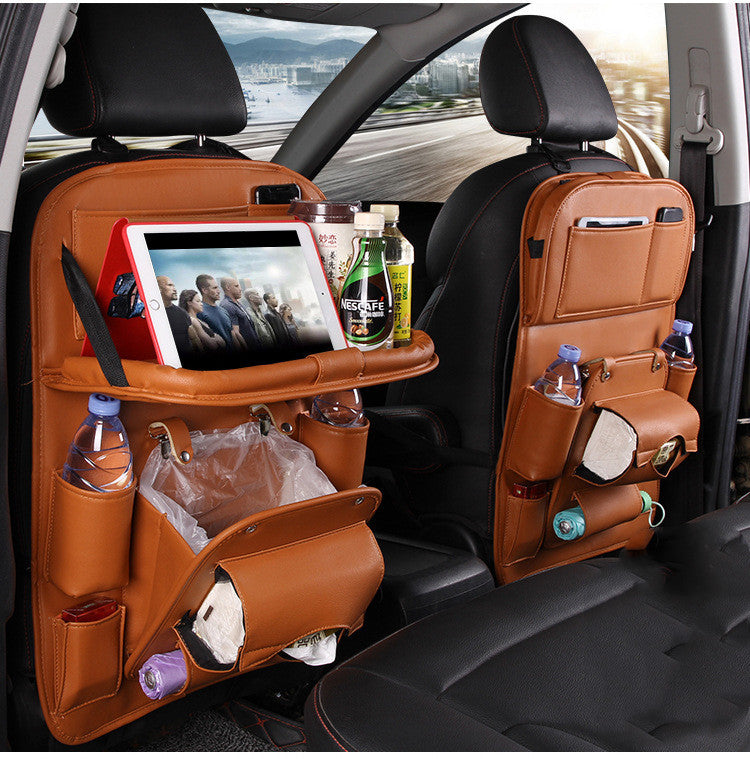 LuxeRide™ Multifunction Car Seat Organizer