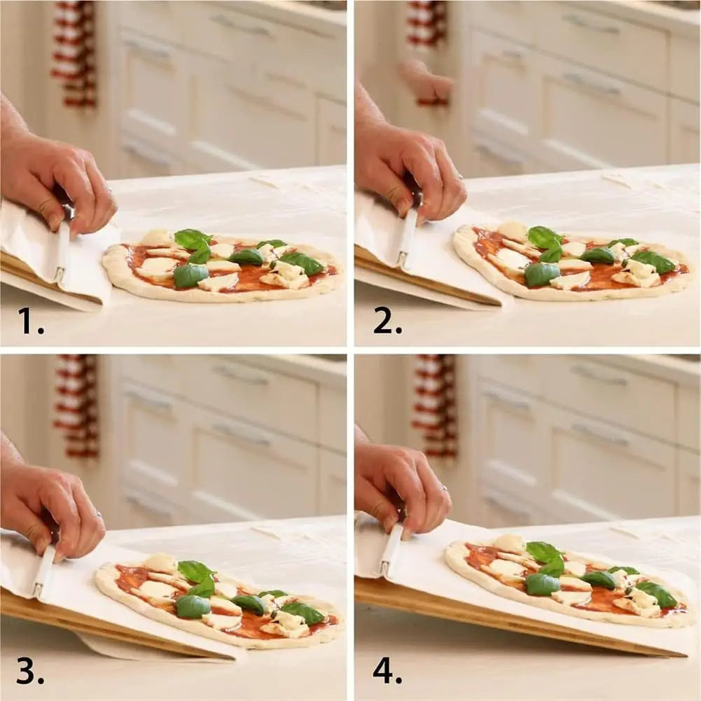 Premium Wooden Sliding Pizza Peel