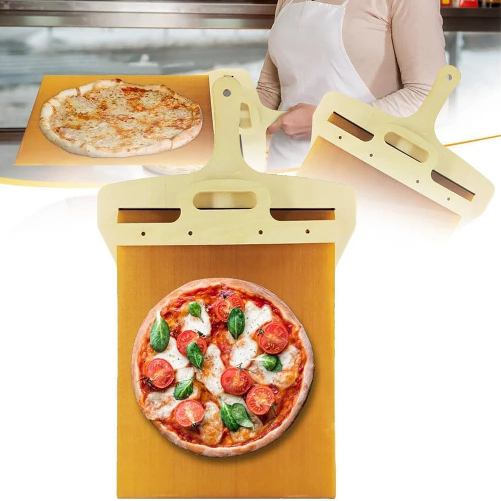 Premium Wooden Sliding Pizza Peel