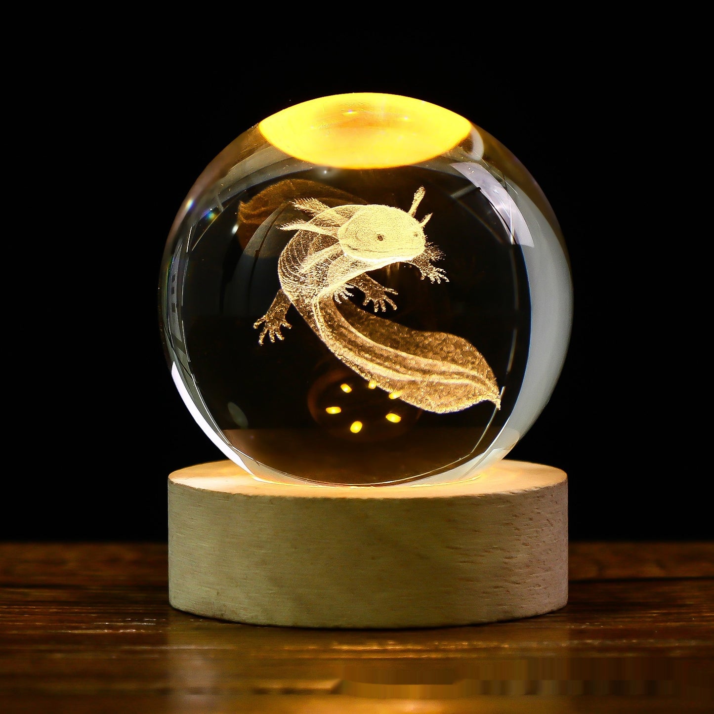 3D Planetary Crystal Ball Night Lamp
