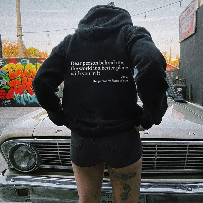 Dear Person Behind Me Hoodie™ (Unisex)